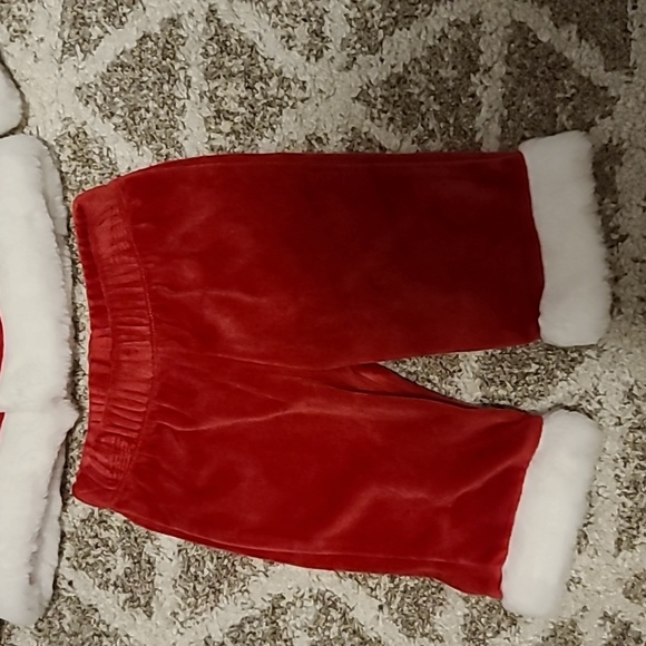 2 for $25 - Authentic Baby Infants 0-3m 3-piece Santa Suit - Picture 2 of 7